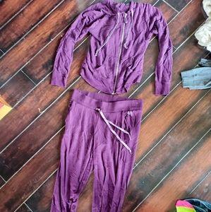 Victoria's Seceret Matching sweatshirt sweatpants set